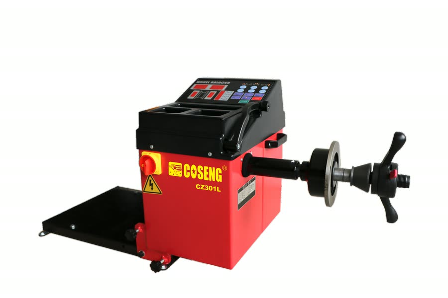COSENG CZ301 — Portable wheel balancer · Rim 10–30''