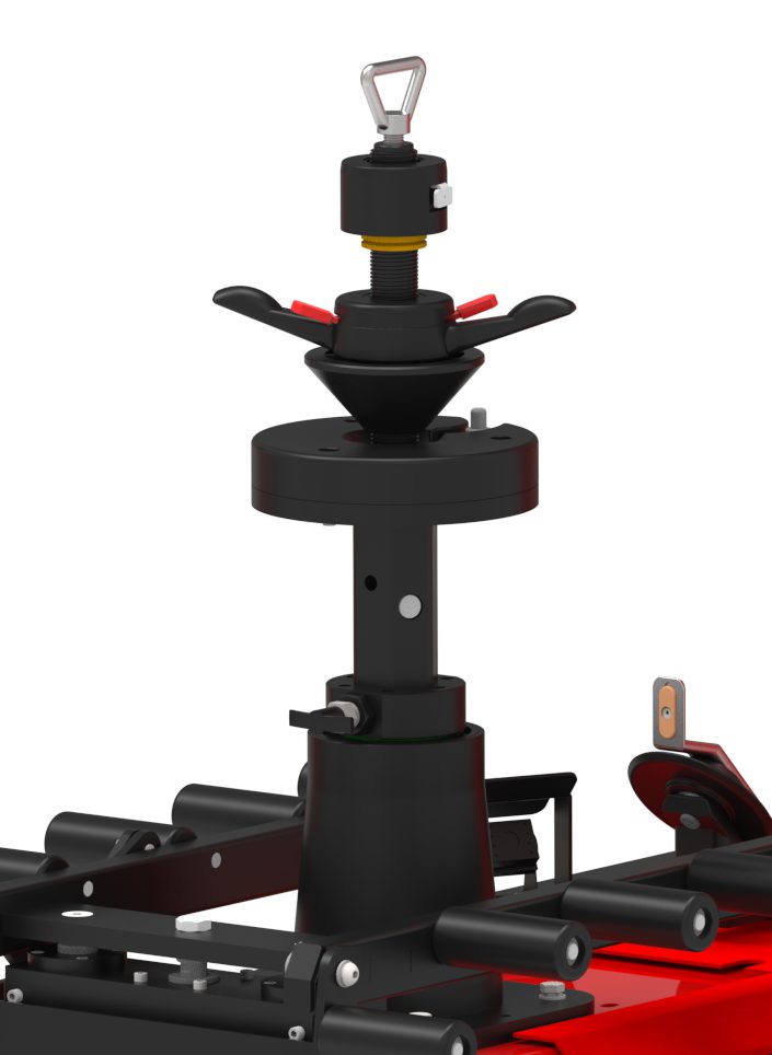 COSENG CS50 — Worktable & spindle
